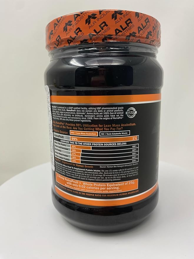 Humapro | Amino Acids Protein Matrix for Humans | 99% Utilization for Lean Muscle | Vegan Gluten Free | 45 Servings (Apple Pear)