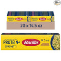 Barilla Protein+ (Plus) Spaghetti Pasta 14.5 Ounce (Pack of 20) - plant based - Made from Lentils Chickpeas &amp Peas - Non-GMO Kosher Certified
