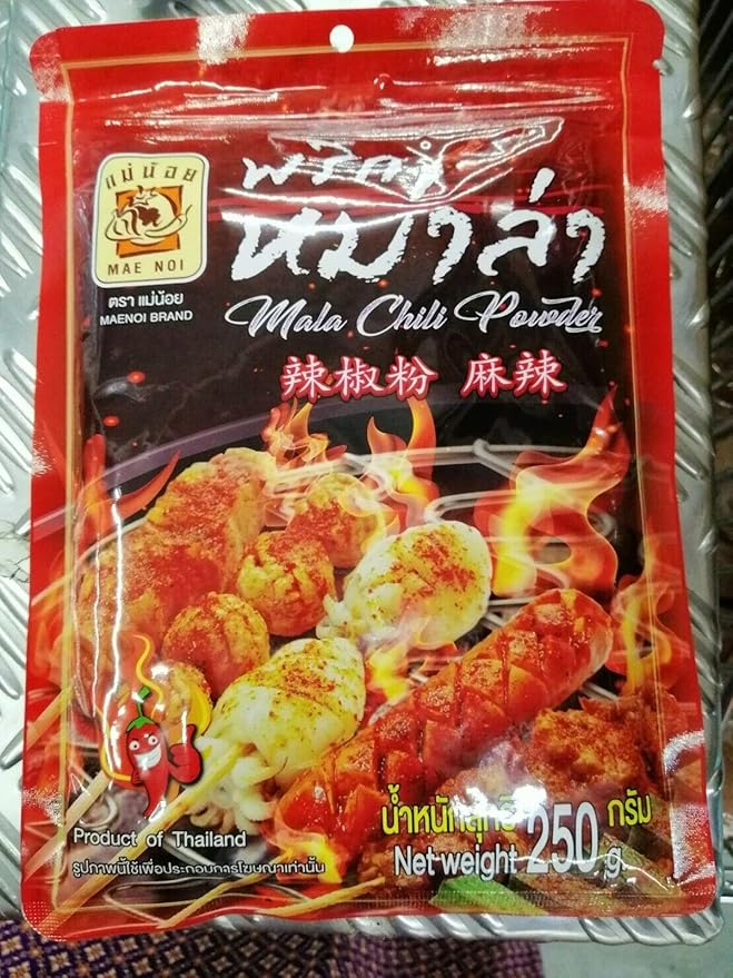 Instant Mala Chili Spices Powder Thai Style Spicy Seasoning 250 g