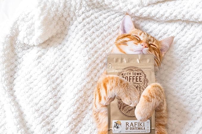 Kitty Town Coffee: Rafiki Medium Roast Coffee From Guatemala 2lb (32oz) Ground