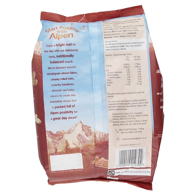 Alpen - The Swiss Recipe Original Cereal - 1.3kg