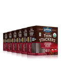 Lundberg Organic Chocolate Thin Stackers Cherry Bliss 3.4 oz (6 Count) Gluten-Free Whole Grain Kosher Dairy USDA Organic Non-GMO Project Verified Fair Trade Certified Ingredients