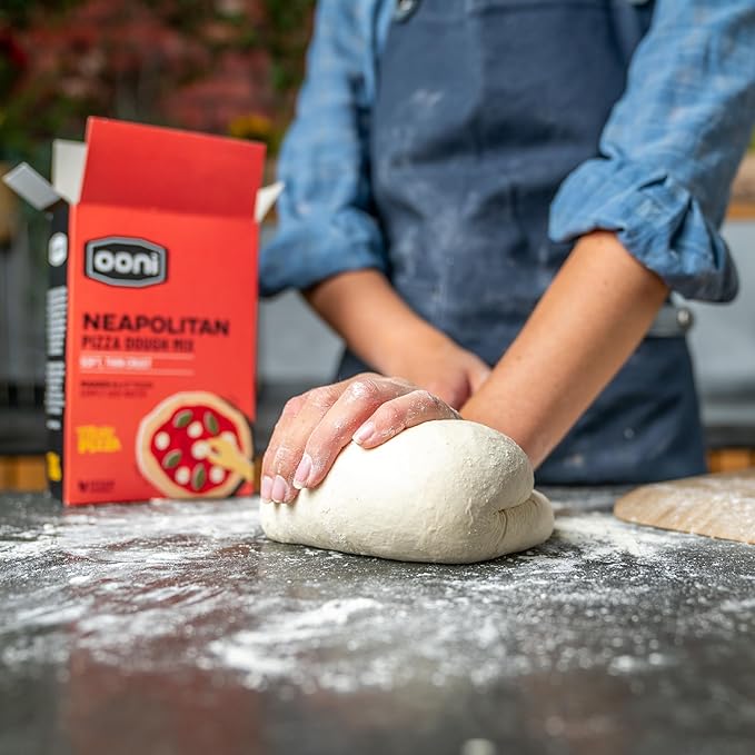 Ooni Pizza Dough Mix Bundle - 4 x Neapolitan Style &amp 4 x New York 8.8 oz Dough Balls