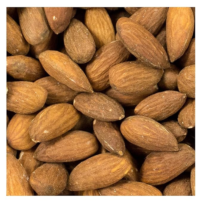 Almonds Roasted Unsalted 25 Lbs. Bulk Case Kosher