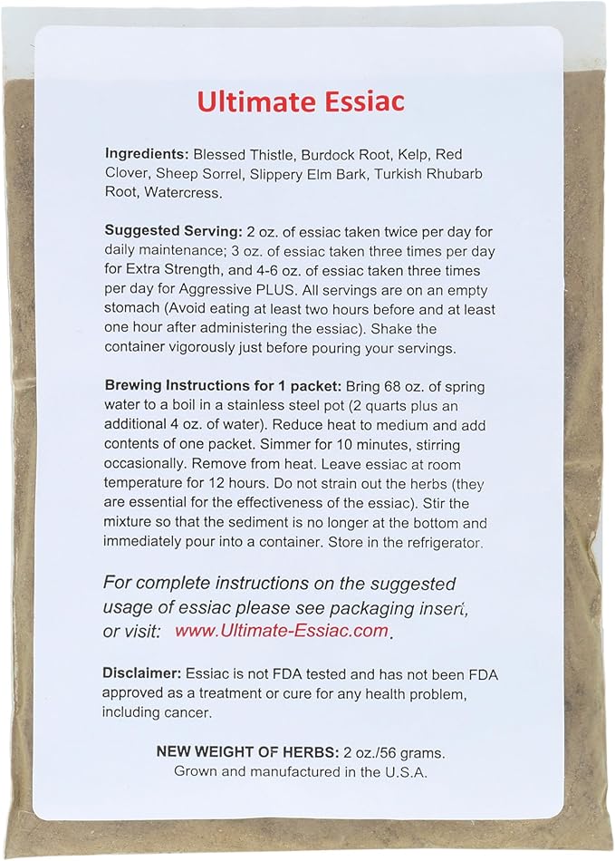 Tea® | Herbal Detox and Immune Support | 6 oz. Value Size - Rene Caisse powdered herbs