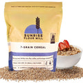 Sunrise Flour Mill USDA Organic Heritage 7-Grain Hot Cereal Mix - 32 oz | Great Source of Fiber and Nutrients | Sugar Free with No Additives | 5 Grams Protein Per Serving