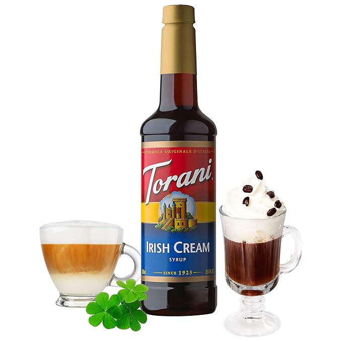 Torani Syrup Irish Cream 25.4 Ounces (Pack of 4)
