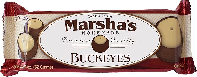 Marsha's Buckeyes 3-Pack (18 3-Packs Per Case)