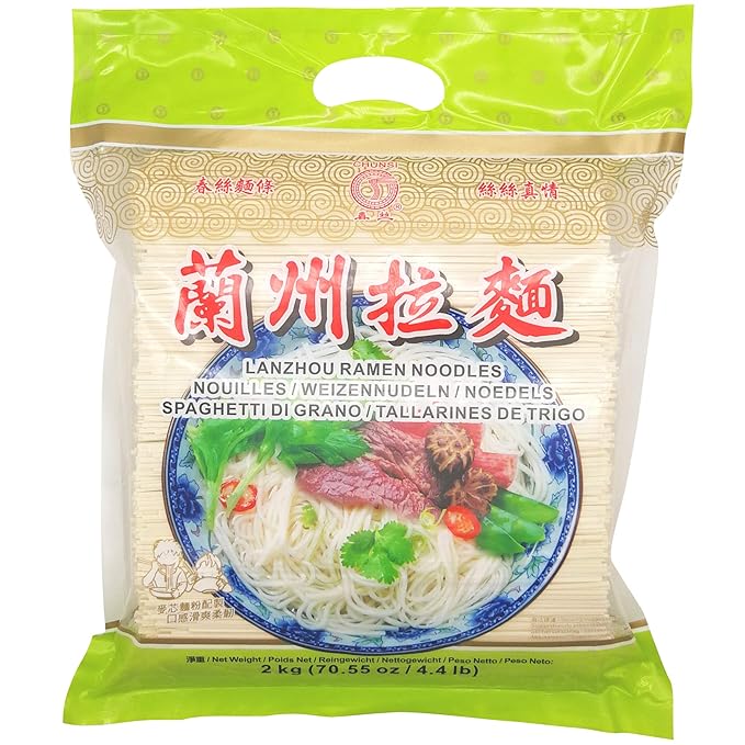 CHUNSI Chinese Noodles Dried Noodles Lanzhou Ramen (2000g)