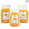 isiBisi Gluten-Free Pasta Sampler 3-Pack - Penne Baby Mafalda Spirali Noodles - Non GMO Vegan Made in Italy