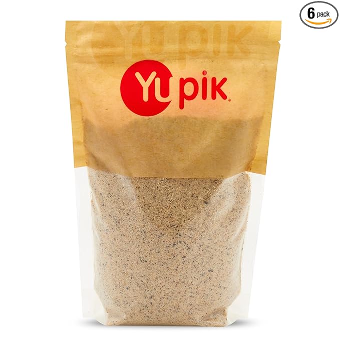 Yupik Hazelnut Meal 2.2 lb (35.2 oz) Pack of 6 Kosher Gluten-Free Vegan Filberts Raw Hazelnut Flour Nut Powder Unsalted Unroasted Oil-Free Source of Fiber &amp Iron For Baking &amp Cook