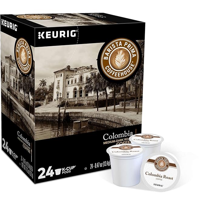 Barista Prima Coffeehouse 6613 Colombia K-Cups Coffee Pack 24/box (Pack of 2)