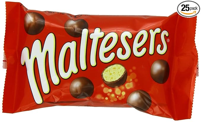Mars Maltesers 1.2000-ounces (Pack of 25)