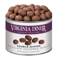 Virginia Diner Double Dipped Chocolatey Covered Virginia Peanuts Gourmet Natural Gift Tin 20 Ounce (Pack of 1)