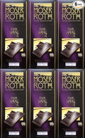 Boxed 6 Pack ~ 85% Cocoa Dark Chocolate ~ Moser Roth Fine German Chocolate Bar (s) ~ With Bonus Sample!