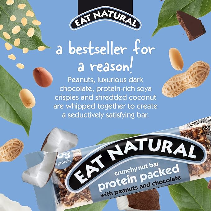 Eat Natural Protein Bar 45g Gluten Free 12 Pack