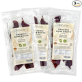 Tough To Chew: Organic Bone Broth Beef Jerky – Grass-Fed Zero Sugar Low Calorie High Protein Extra-Firm Texture – 2 oz (Pack of 3)