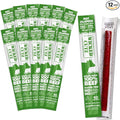 Volcanic Jalapeno Spicy Beef Sticks | Tender Flavorful Extra Large Hot Beef Jerky with 15g of Protein Per Meat Stick Gluten Free High Protein Healthy Snacks for Adults (12 Sticks)