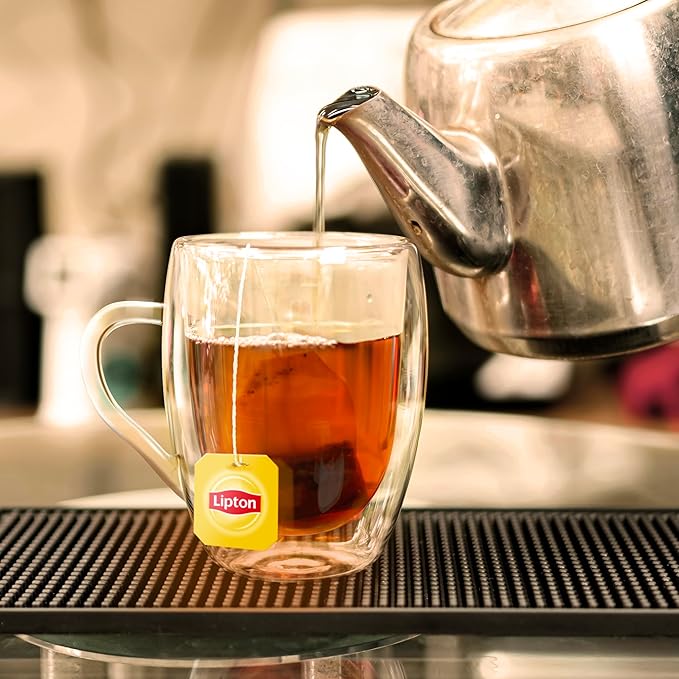 Lipton Black Tea Bags Hot or Iced Black tea with Caffeine 400 Total Bags (200ct - Pack of 2)