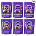 Heavenly Organics Double Dark Chocolate Honey Patties 6 Bags- 12 single /bag -4.66oz (132g) - 100% Organic Cocoa 100% Organic Raw White Honey Non-GMO Fair Trade Kosher Dairy &amp Gluten Free N