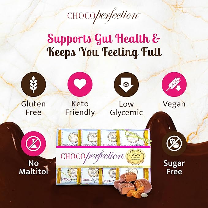 ChocoPerfection Sugar Free Almond Ganache Truffles