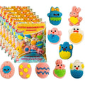 Easter Marshmallow Gummies - 10 Fun Designs 6-Pack Total 60 Individually Wrapped Gummies - Gluten-Free &amp Dairy-Free Perfect for Egg Hunts