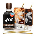 Jot Coffee Concentrate (Gift Set) High Caffeine Cold Brew Coffee Concentrate Liquid for Iced Coffees Instant Espresso Hot or Cold Instant Coffees - Makes 14 Cups 150mg Caffeine/Tbsp Sugar Free