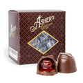 Asher's Chocolates Sugar Free Cherry Cordials Individually Wrapped Cordials Asher's Giftable Box Design Diabetic Friendly Small Batches of Kosher Chocolate Family Owned Since 1892 (8oz Milk Cho