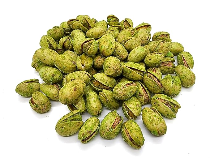 Gourmet Jalapeno/Lime Pistachios - 5 pounds - Pistaches con Jalapeno - MEXICAN STYLE - by Gamar Foods