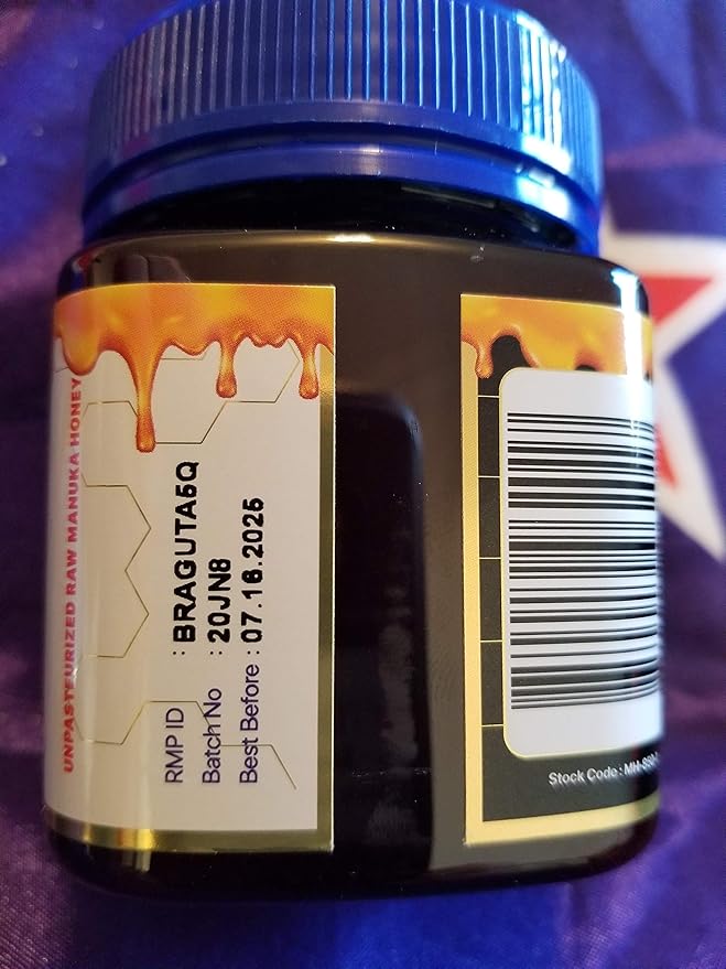 Bee Magic Raw Manuka Honey potency MGO850+ Kosher Single Barrel Batch 250 gr/8.82 oz