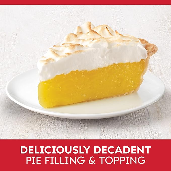 Duncan Hines Comstock Original Lemon Crème Pie Filling and Topping 21 oz. (Pack of 8)