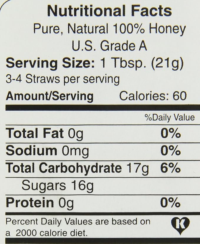 Moon Shine Trading Co Honey Straw Canister Clover 125 Count