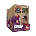Kodiak Cakes Dark Chocolate Sea Salt - Overnight Oats with 20g Protein High Fiber Breakfast (Pack of 9 Pouches)