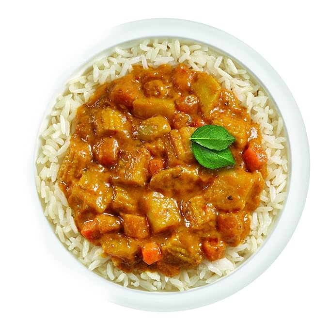 Tasty Bite Thai Style Curry &amp Rice Bowl 8.8 Ounce Pack of 6 Ready to Eat Microwaveable Vegetarian Gluten Free