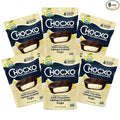Chocxo Dark Chocolate Lemon Crème Cups - Lower Sugar Organic 72% Cacao NonGMO Keto Gluten Free Kosher No Artificial Sweeteners/Sugar Alcohols 3.45 oz (Pack of 6)