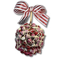 TV's Deli &amp Diner Gourmet Jumbo Caramel Apple | Caramel Pink Red &amp White Candy Buttons &amp White Chocolate | Handmade &amp Freshly Prepared (Candy Buttons White Chocolate)