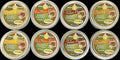Dean Jacob's Bread Dipping Collection Italian Seasoning Blends 4 Tins Powder Form 4 Ounce 2-Pack
