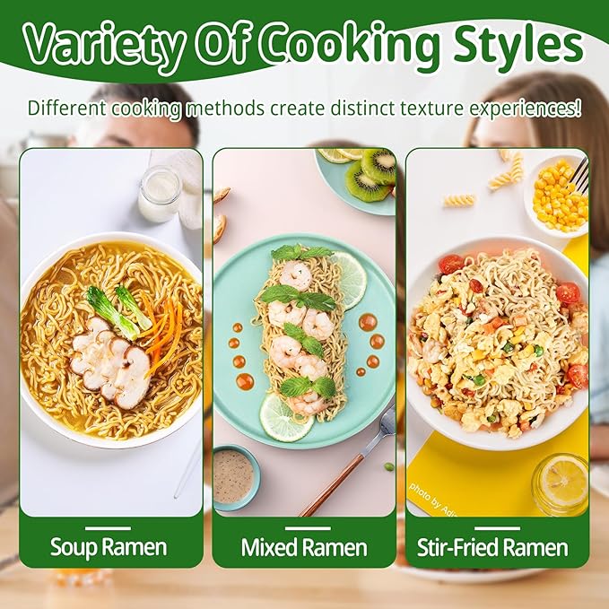 VOLO VERO High Protein (32g) Instant Ramen Chicken Flavor Noodles Soup Plant-Based Air-Dried Non-Fried Low Carb Egg-Free Ready to Eat Dairy Free Healthy Meal 8 Pack