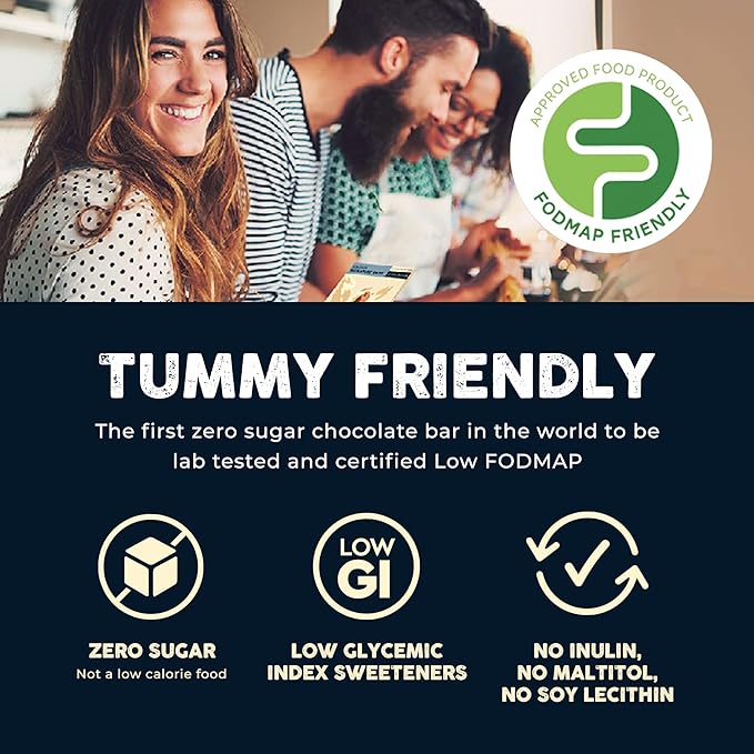 THE GOOD CHOCOLATE – Coconut Turmeric Dark Chocolate Bars with Zero Sugar &amp Lower Net Carbs – Keto Chocolate Bar with Lower Calories All Natural and Non-GMO Keto Snacks 2.5 oz (6 Bars Value Pack