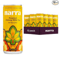 Narra Oat Milk Tea Latte (12 Pack) - Roasted Oolong Tea Hojicha Smooth Balanced Energy from Tea (50–60mg Caffeine + L-Theanine) Organic Oat Milk MCT Oil Dairy Free No Refined Sugar Non-GMO