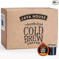 JAVA HOUSE Medium Roast Colombian Cold Brew Pods (60 Count) Peel and Pour Pods Hot or Iced Instant Coffee Concentrate