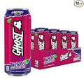 GHOST Energy Drink - 12-Pack Welch's Grape-Cran 16oz Cans - Energy &amp Focus &amp No Artificial Colors - 200mg of Natural Caffeine L-Carnitine &amp Taurine - Gluten-Free &amp Vegan