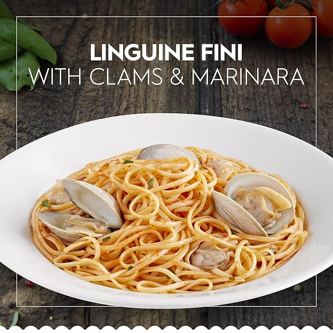 Barilla Linguine Fini Pasta 16 oz. Box (Pack of 20) - Non-GMO Food Groceries Pantry Staples Made with Durum Wheat Semolina - Kosher Certified