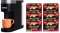 Keurig K-Slim Single Serve Coffee Maker with Folgers Black Silk Dark Roast Coffee 72 K-Cup Pods