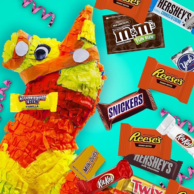 ULTIMATE Assorted 4 Lb. Chocolate Candy Variety Pack Bulk Mega Candy Mix Fun Size Assortment Individually Wrapped Minis Great for Easter Basket Fillers &amp Egg Hunts Parties Parades &amp Pina