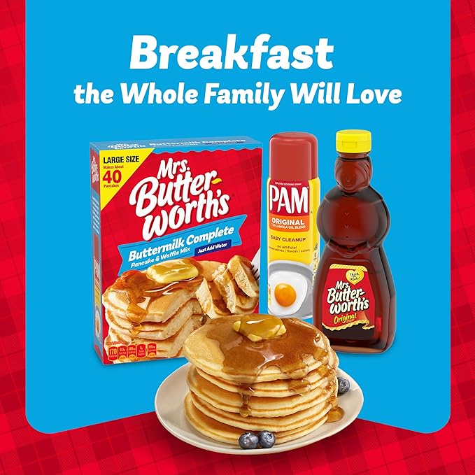 Mrs. Butterworth Original Syrup 12 Fl Oz (Pack of 12)
