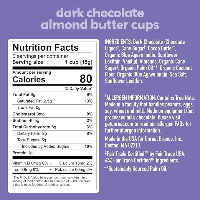 UNREAL Vegan Variety Pack (5 Bag Sampler) | Less Sugar Fair Trade Non-GMO Ingredients with no Corn Syrup or Sugar Alcohols No Soy