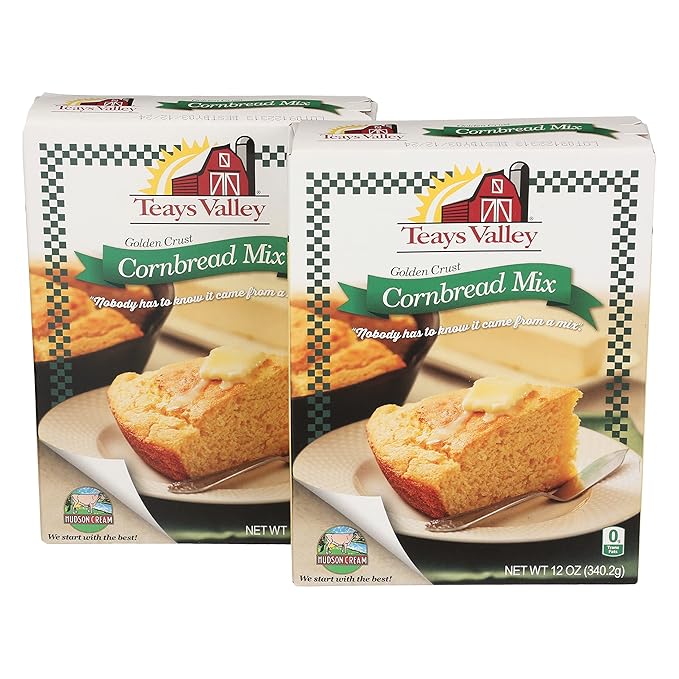 Teays Valley Cornbread Mix (Pack of 2)