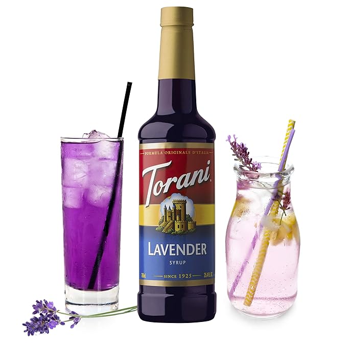 Torani Syrup Lavender 25.4 Ounces (Pack of 4)