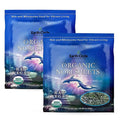 Earth Circle Organics | Organic Nori Seaweed Sheets - Raw Unheated &amp Not Roasted | Grade A Certified | Vegan Paleo Keto Friendly | Premium Nori for Sushi Rolls &amp Wraps (10 Sheets 2 Pack)